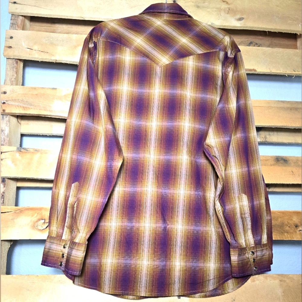 Pendleton Western Button-Down Long Sleeve Shirt S… - image 5